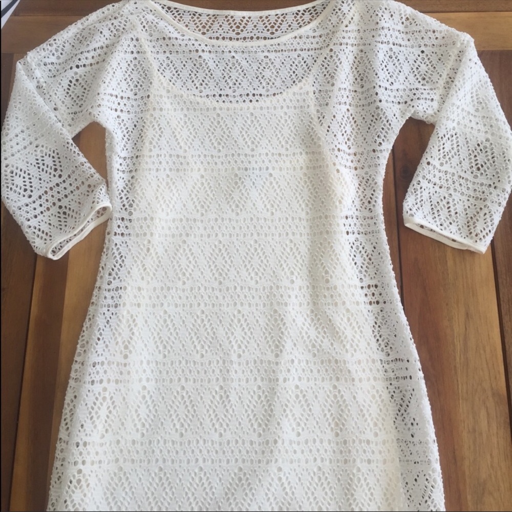 Express 3/4 sleeve mini dress